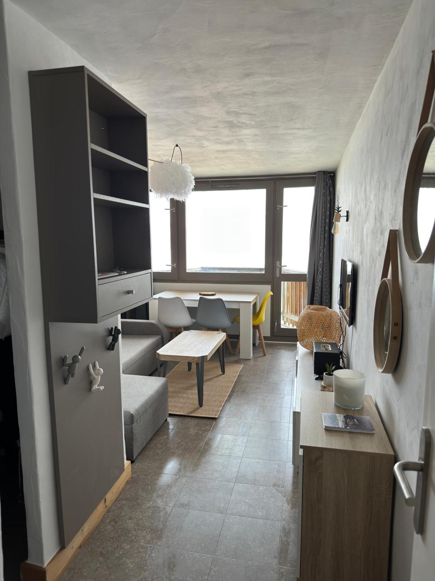 Paquebot Des Neiges - Appartement 4 Personnes - Vue Mont Blanc Ла-Плань Екстер'єр фото