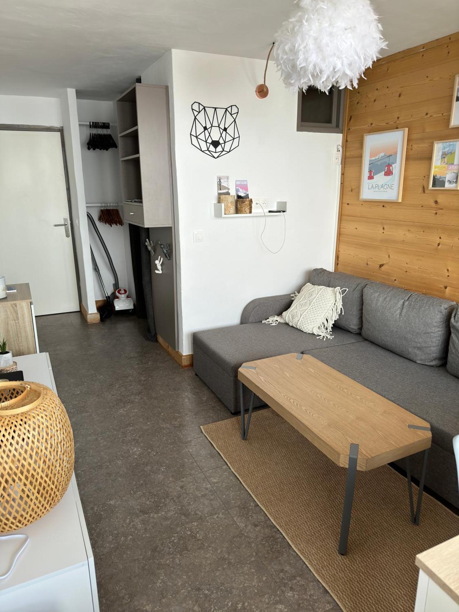 Paquebot Des Neiges - Appartement 4 Personnes - Vue Mont Blanc Ла-Плань Екстер'єр фото