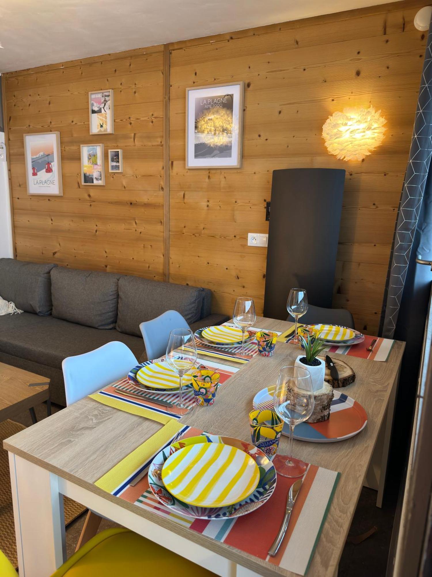 Paquebot Des Neiges - Appartement 4 Personnes - Vue Mont Blanc Ла-Плань Екстер'єр фото